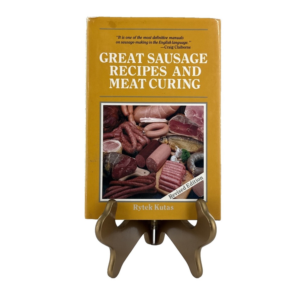 Great Sausage Recipes And Meat Curing by Rytek Kutas 1984 Revised HC w/DJ